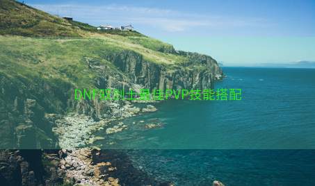 DNF驭剑士最佳PVP技能搭配